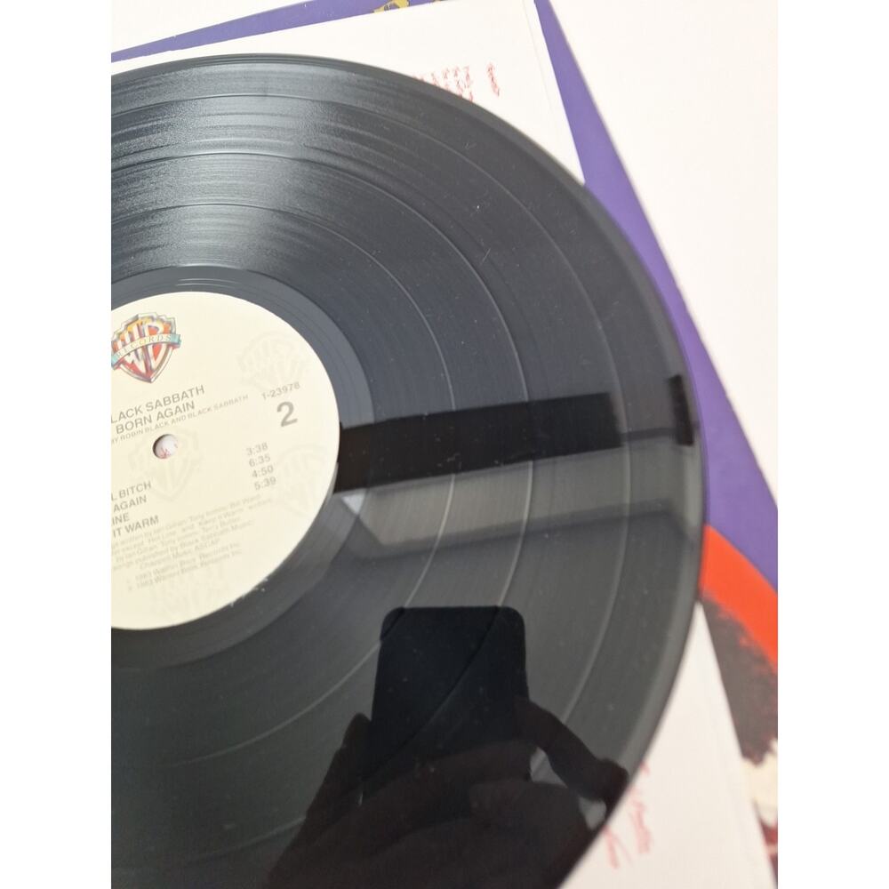 Born Again Black Sabbath LP Vinyl 1983 Warner Bros 23978-1 England-VG/VG+ - Picture 16 of 16